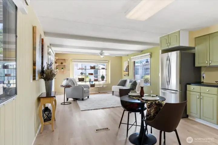 Open floor plan