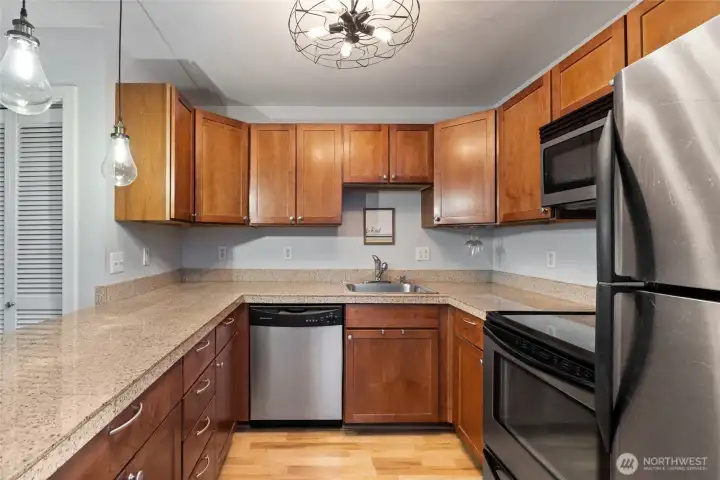 Compact & effecient kitchen!