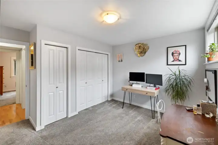 This unit also has a dedicated secure storage closet close by for your seasonal storage.