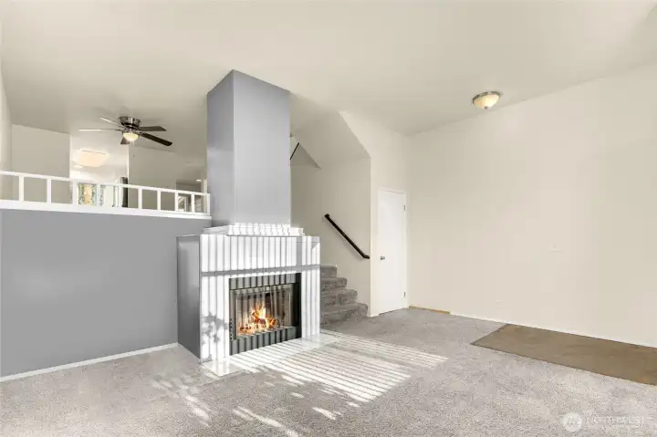 An abundance of natural light in this East facing unit.