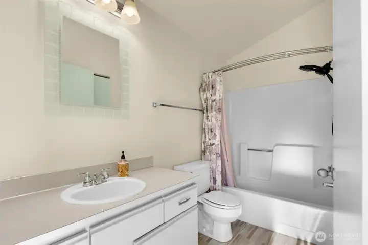 2 full baths off both bedrooms.