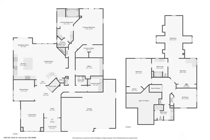 Floorplans 3771 sq ft House plus three car garage