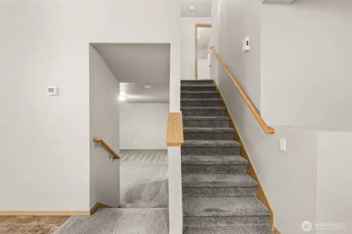 Great layout for this split-level home.