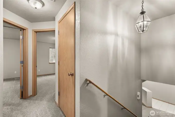 Second floor landing.