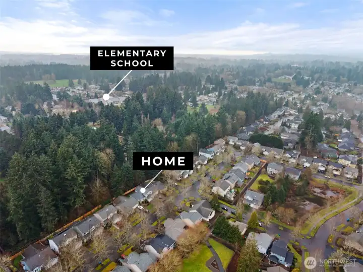 Home is in the heart of town and close to shopping, services and I-5