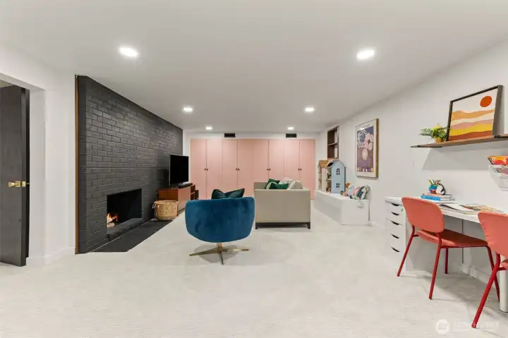 Closet/storage system installed