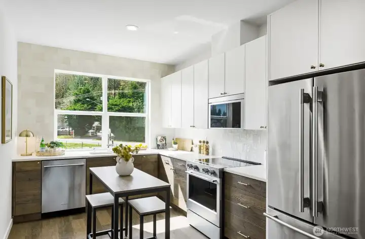 Pictures are of the   3-bedroom model home. Unit 762.