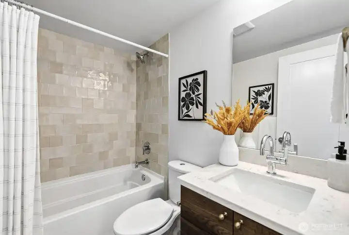 Pictures are of the   3-bedroom model home. Unit 762.