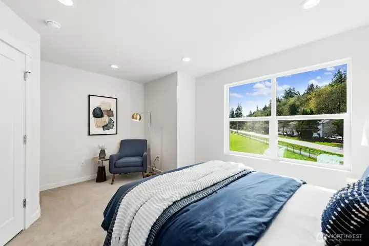 Pictures are of the   3-bedroom model home. Unit 762.