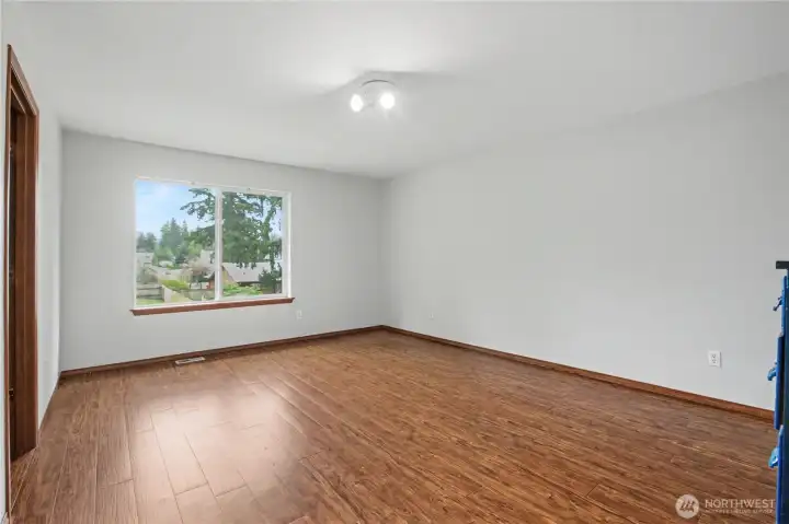 First bedroom closest to the primary