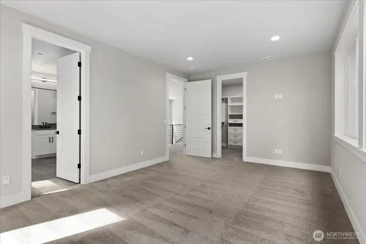 Upper Level Primary Bedroom