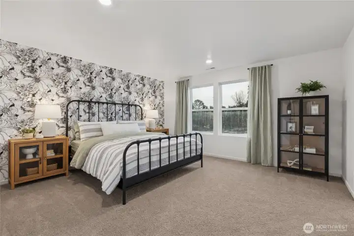 Plenty of room to roam in the primary bedroom. Bedroom 2. Photo is for representation only.