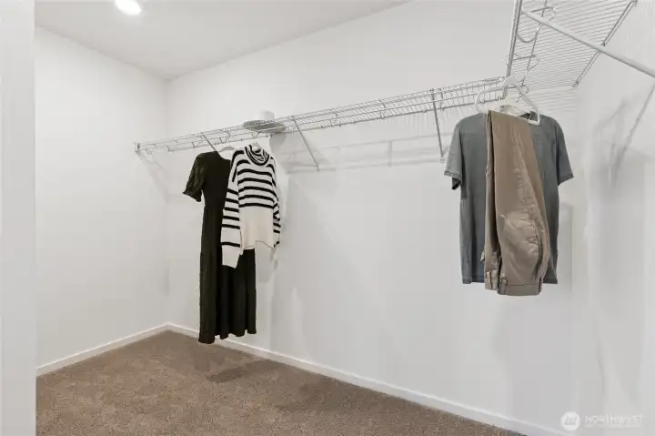 Who needs a big closet?! We have you covered. Bedroom 2. Photo is for representation only.