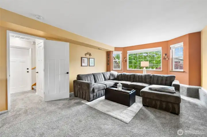 Lower level recreation   room
