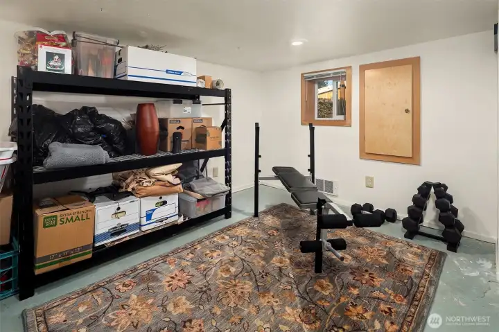 Gym or flex space Gym or flex space