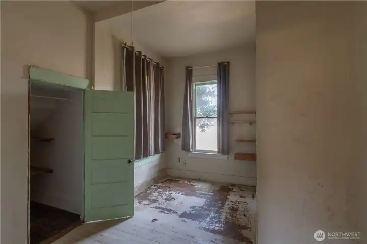 Upstairs bedroom. Upstairs bedroom.