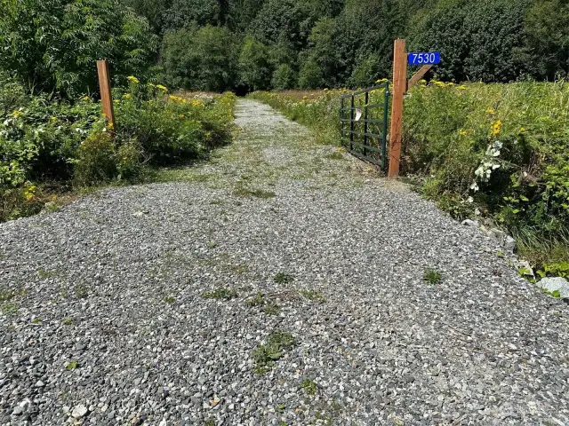 Gated driveway