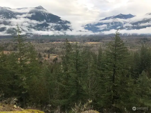 Views of the valley at the possible top build site