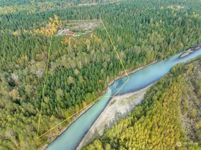 20 Acres in gated Nisqually River Forest Reserve- access the river from your own property!