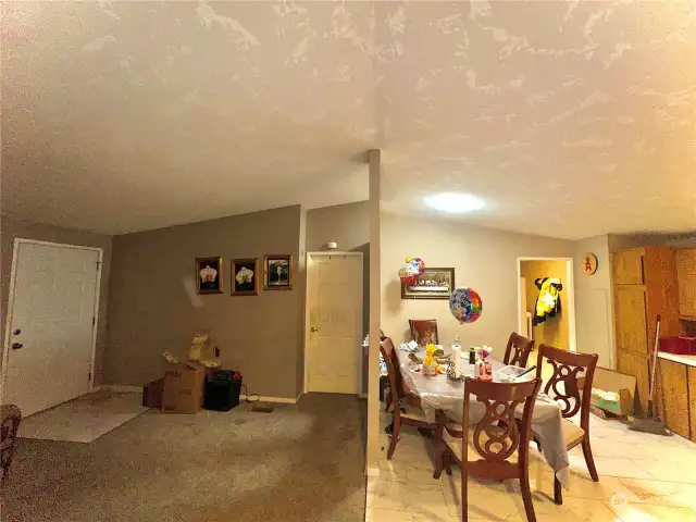 Front door Leads to Living Room