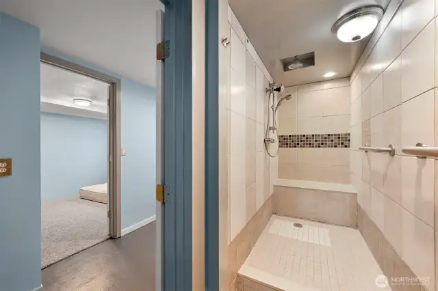 Down stairs 3/4 bathroom
