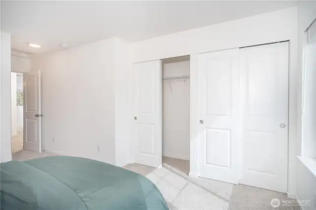 Primary suite closets