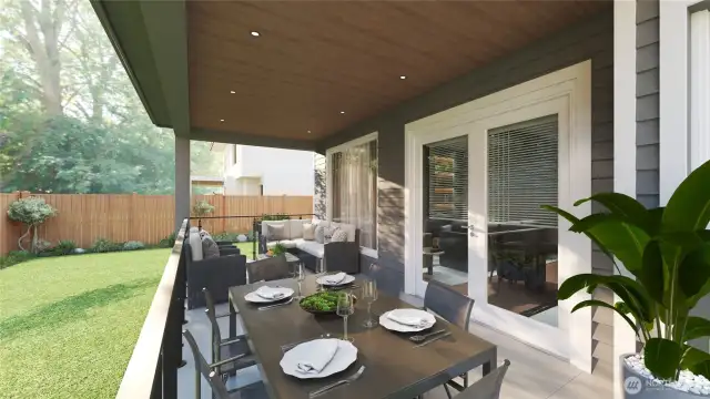Covered Deck