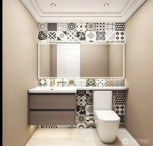 Powder room