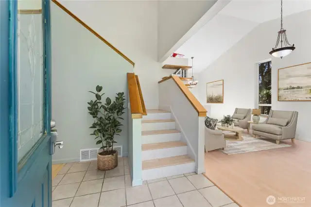 Virtually staged to illustrate potential