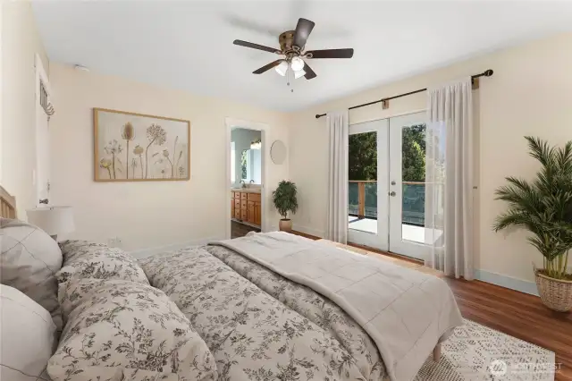 Virtually staged to illustrate potential