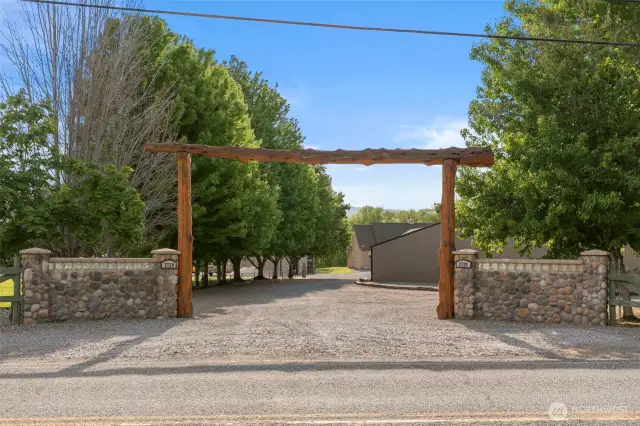 Grand entrance
