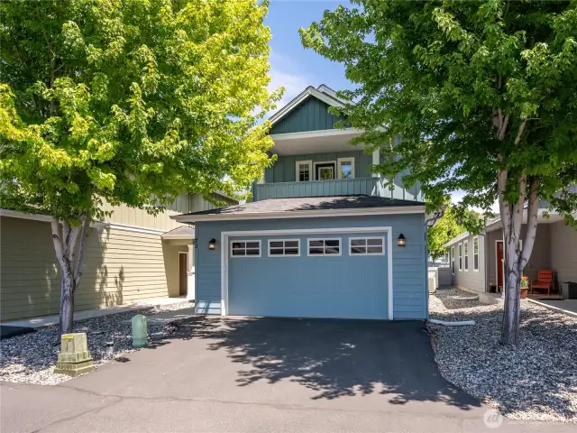 Treed & Quiet Location - Front of Home