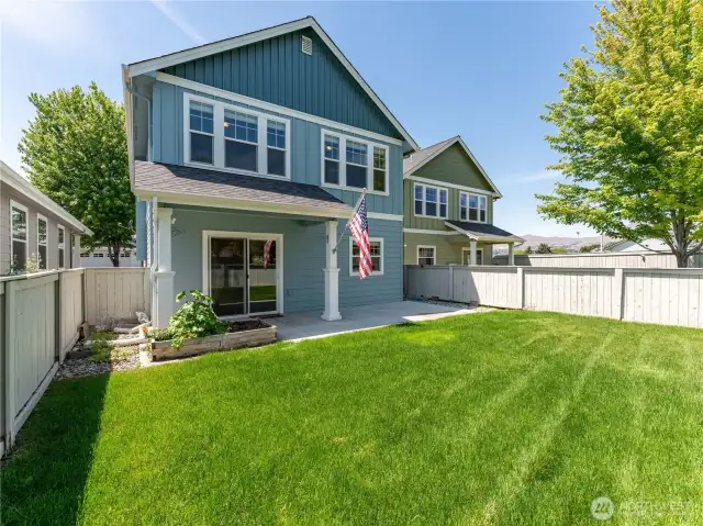 Fenced Back Yard