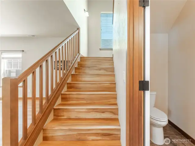 Stairs to Upper Living Space