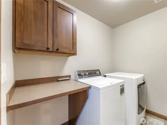 Convenient Upper Floor Laundry Room
