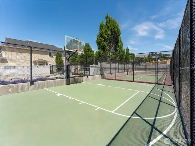 Join in a Friendly Game of Pickleball or Basketball