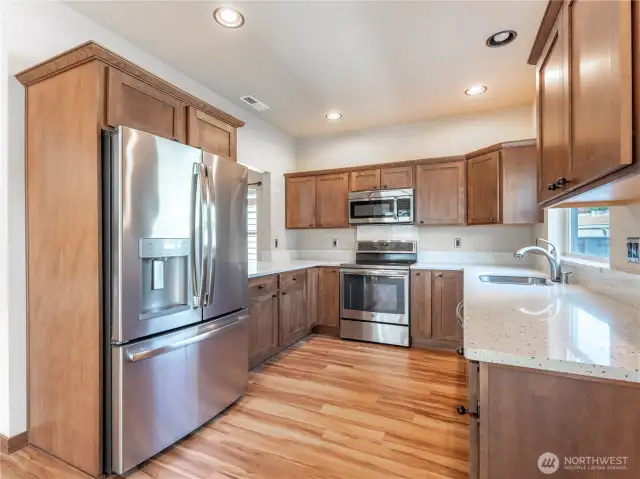 Kitchen with Granite Countertops