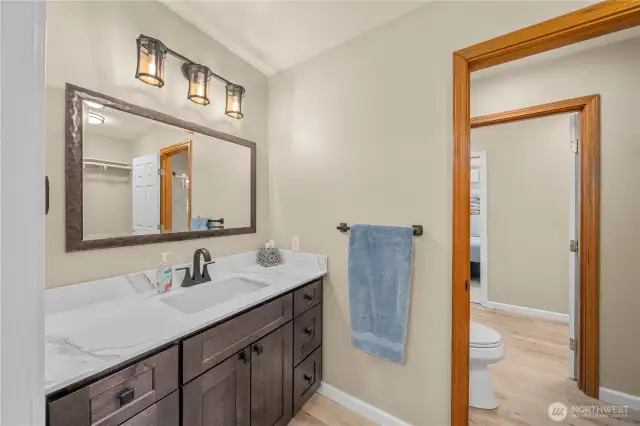 Jack and Jill bathroom