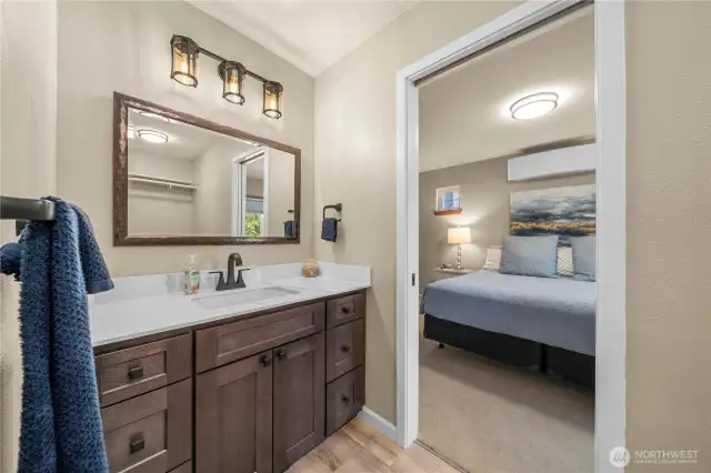 Jack and Jill bathroom