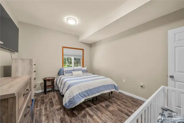 Lower level bedroom