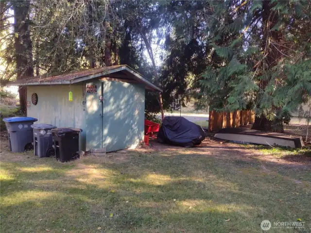 Shed on property