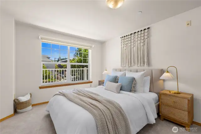 Large primary bedroom.