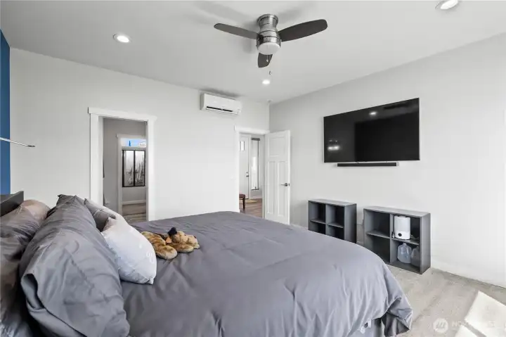 Includes ceiling fan ...