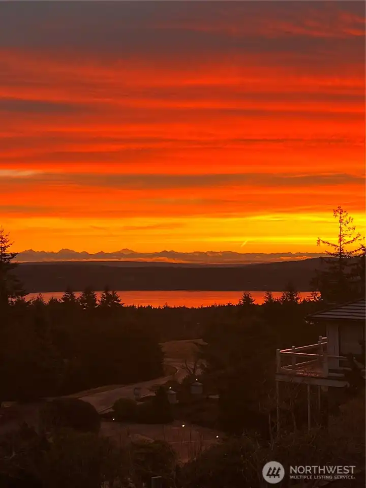 Sunrise over the Bay