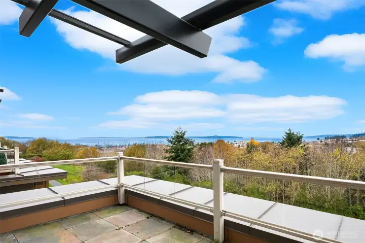 The first of two view decks