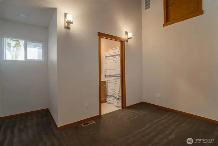 Off the entry is a den/office space. The owners used this as a bunk room for their extra guests.