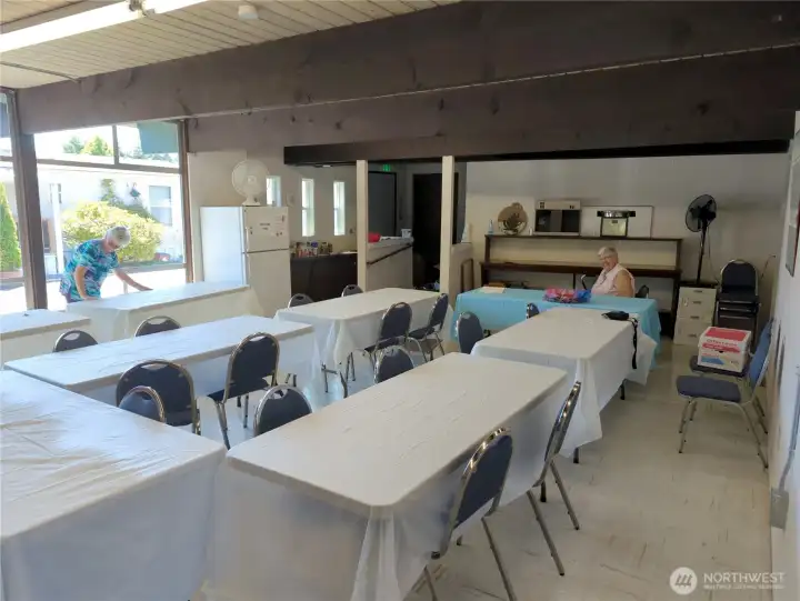 Clubhouse Dining Area
