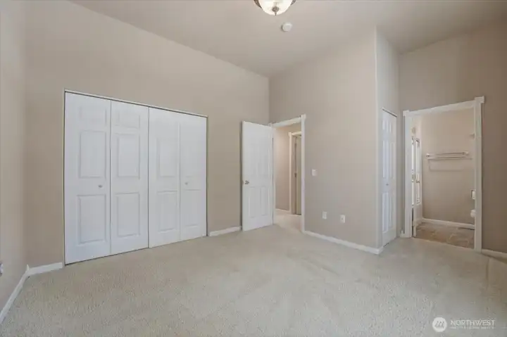 Primary bedroom is on the main floor.