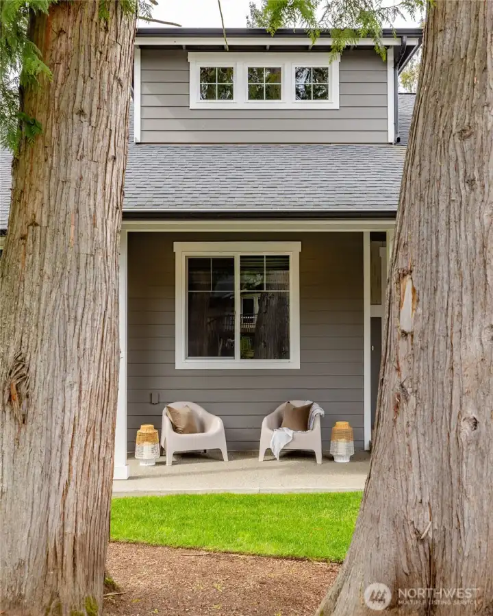 Front Covered Porch to enjoy year round!