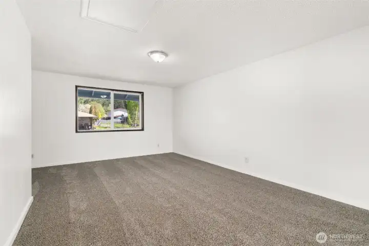Family Room with view out the front of the home.